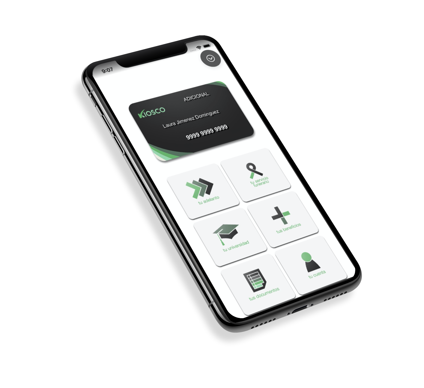 App Kiosco iPhone